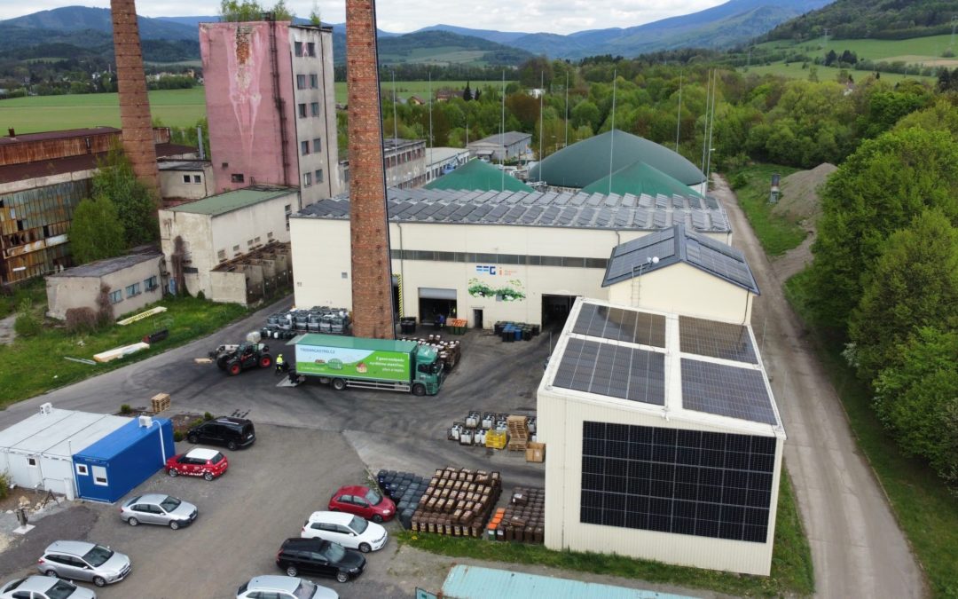 Bioplynová stanice EFG Rapotín BPS slaví čtyři roky výroby biometanu